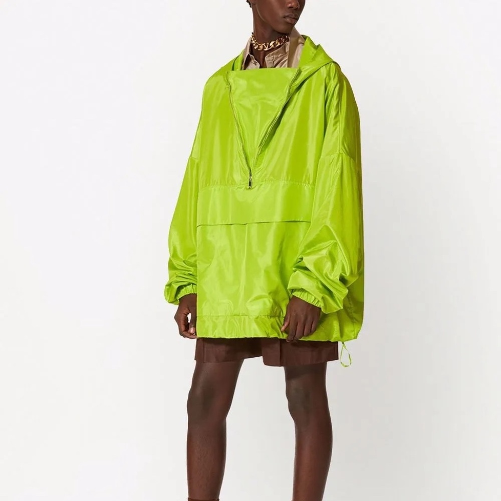 Valentino Oversized Anorak Neon Jacket Sz 46 Orig. $2495 Unisex NWT